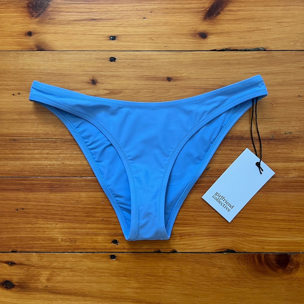 Girlfriend Collective NWT M Volley Cheeky Bikini Bottom Provence